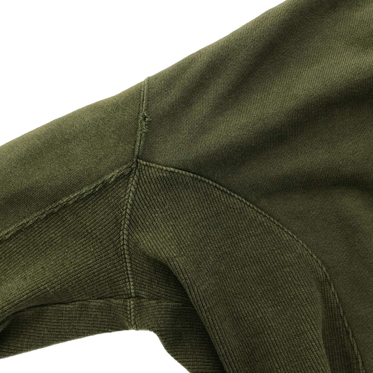 STUSSY ステューシー 日本製 長袖 スウェット ジップパーカー M カーキ メンズ