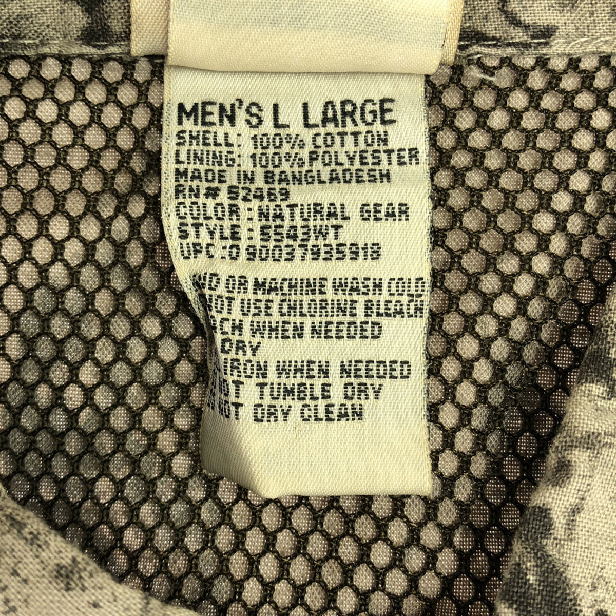 WOOLRICH ウールリッチ 90s オールド ムラ染め 長袖 ボタンダウンシャツ L グレー系 ヨーク裏メッシュ メンズ
