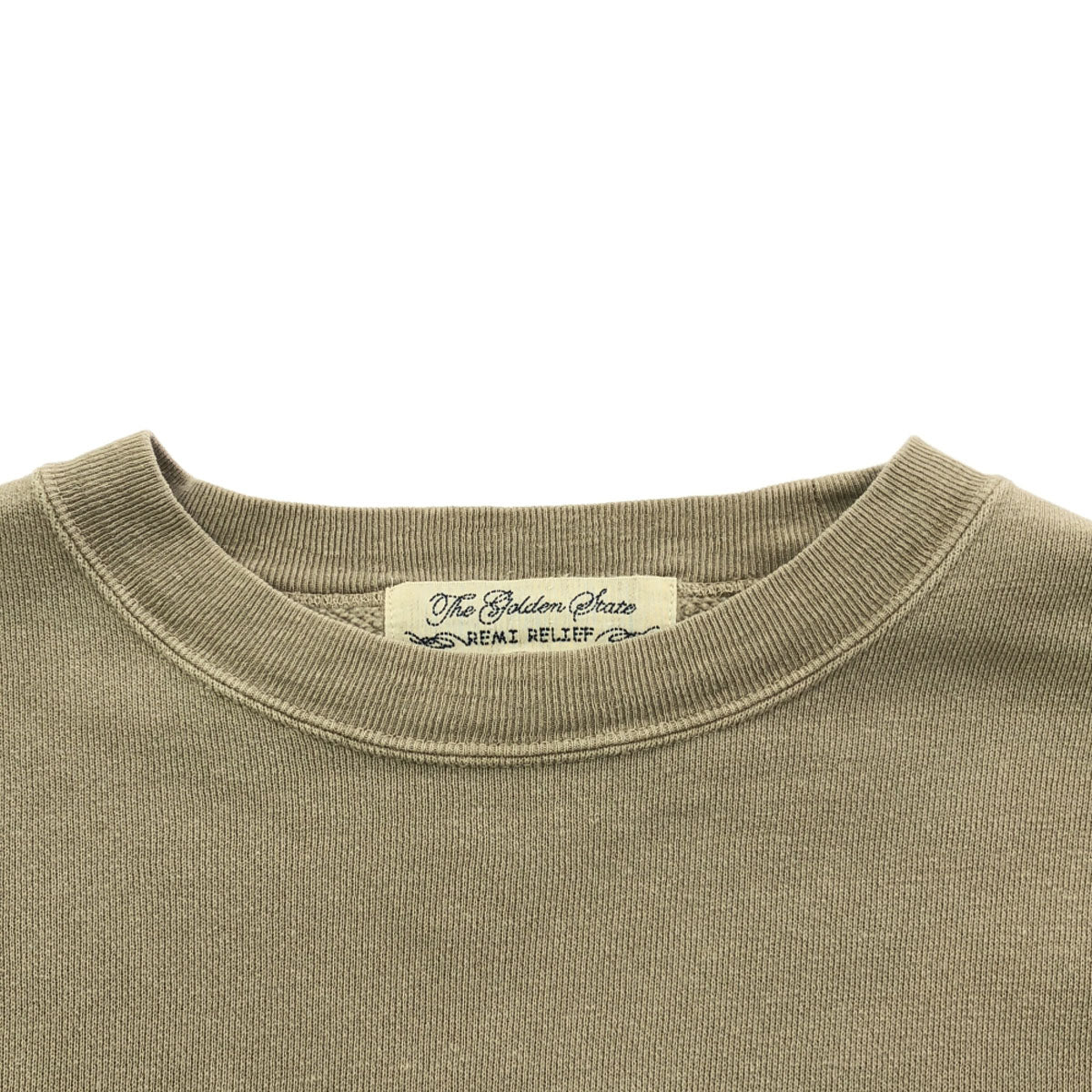 REMI RELIEF レミレリーフ 日本製 長袖 スウェット F グレー系 トレーナー メンズ