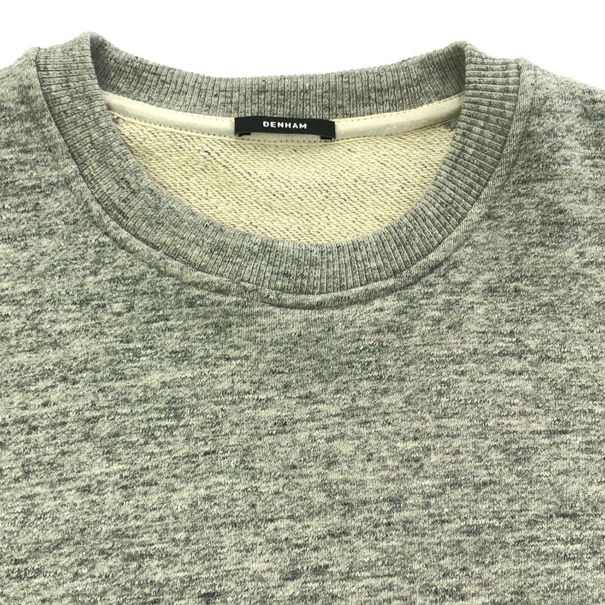 DENHAM デンハム 長袖 スウェット XS グレー 裏起毛 トレーナー メンズ
