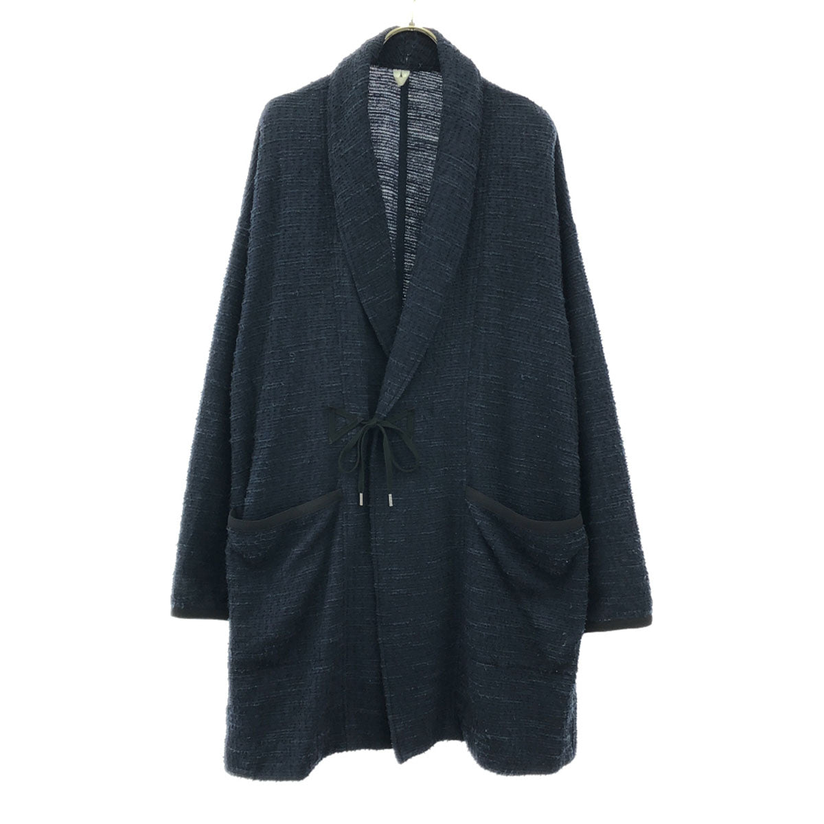 Milok ミロック 日本製 ガウンコート 46 ネイビー メンズ