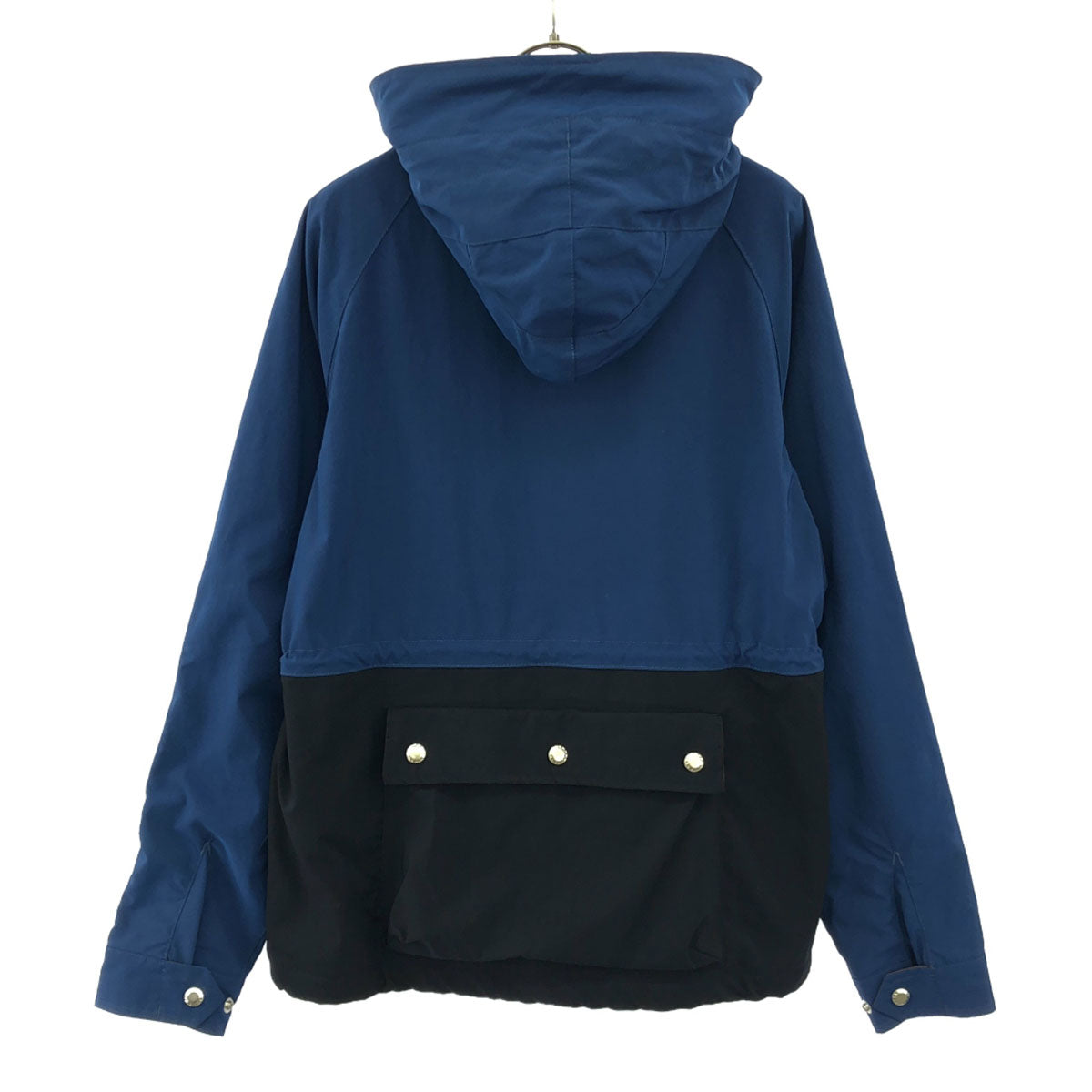 DELICIOUS デリシャス 日本製 長袖 マウンテンパーカー 4 ブルー 裏フリース メンズ