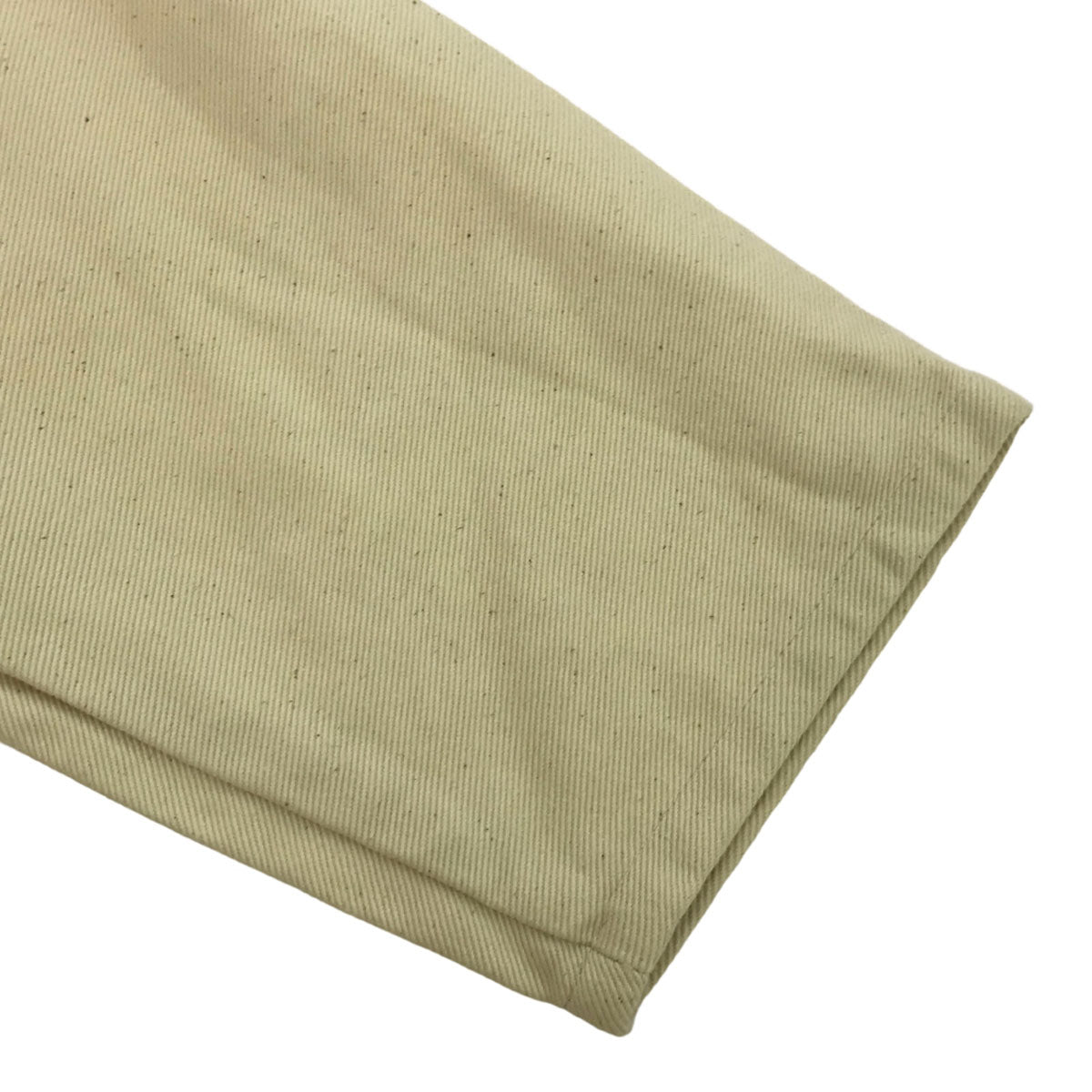 NEWLYNSMOCKS ニューリンスモック イギリス製 長袖 フィッシャーマンズスモック シャツ L アイボリー メンズ