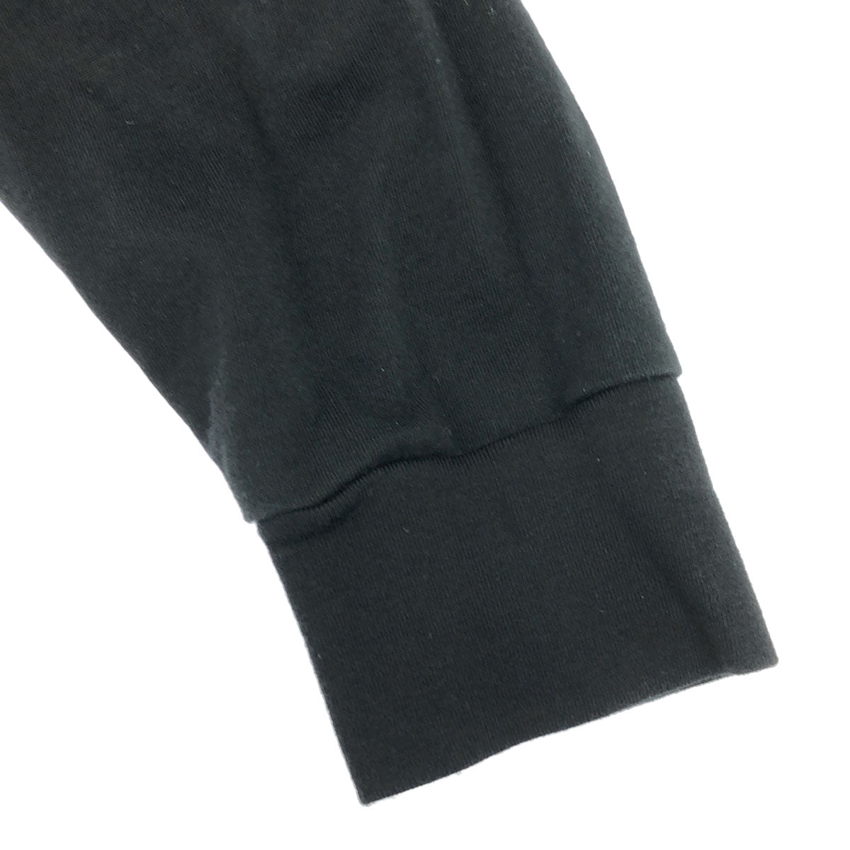 ENFOLD エンフォルド 日本製 長袖 袖フリル サイドスリット チュニック 38 ブラック レディース