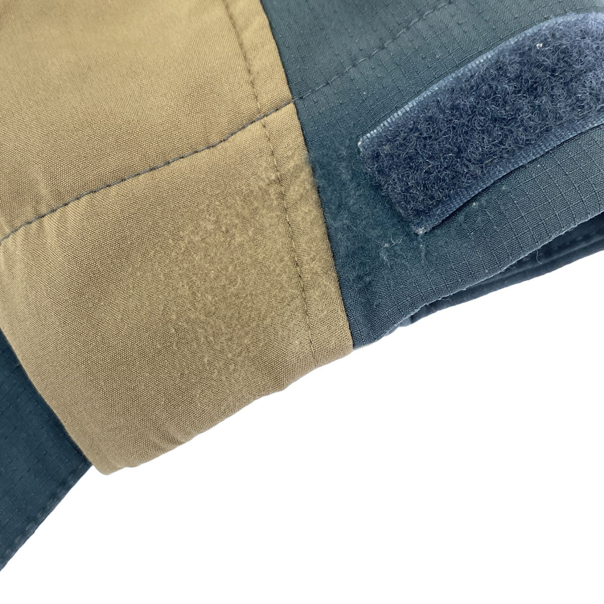 BLACK DIAMOND ブラックダイヤモンド ロゴ刺繍 ジップジャケット M ベージュ系 裏フリース メンズ