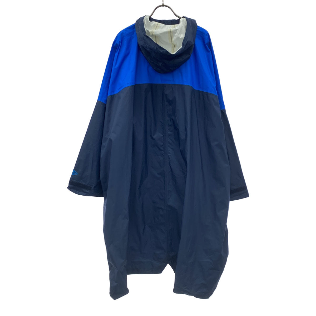 Columbia コロンビア ロゴ刺繍 レインポンチョ レインコート M ネイビー アウトドア PU1639 OMNI-TECH Womack II Pocho メンズ