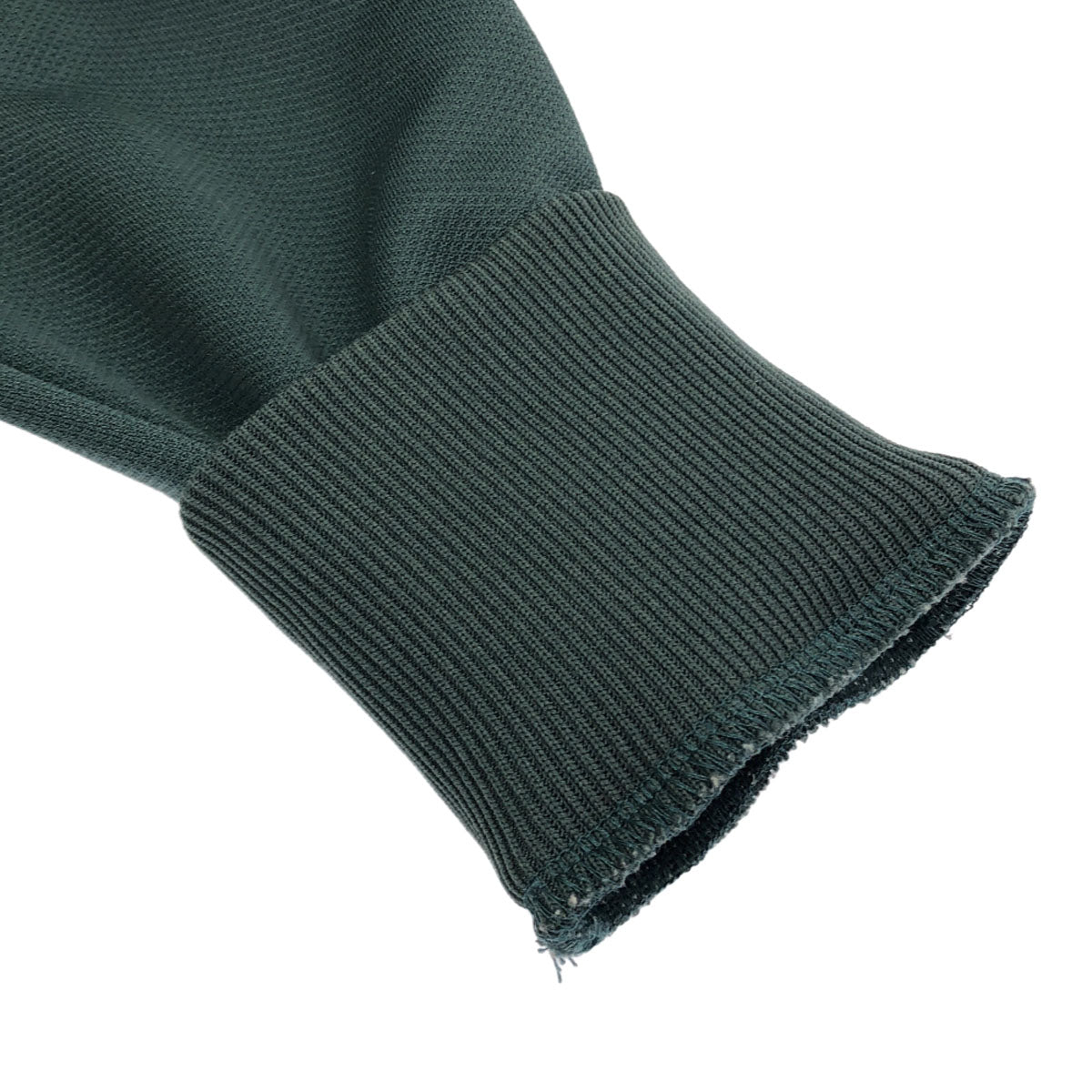 FRED PERRY フレッドペリー 日本製 ロゴ刺繍 フード付き ジップジャケット S グリーン系 メンズ