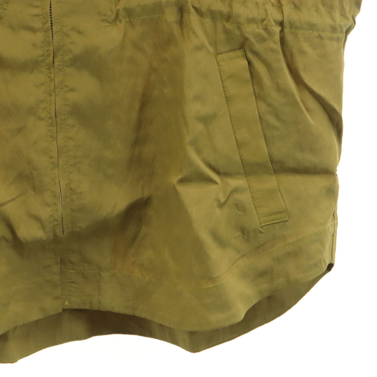 未使用 BEAMS LIGHTS ビームスライツ フーディジャケット 38 カーキ タグ付き レディース