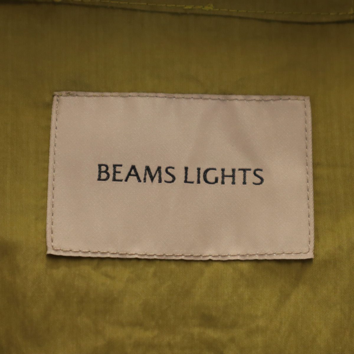 未使用 BEAMS LIGHTS ビームスライツ フーディジャケット 38 カーキ タグ付き レディース