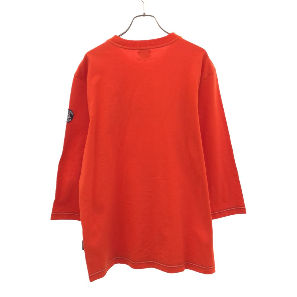 シナコバ 7分袖 Tシャツ L オレンジ SINA COVA カットソー メンズ