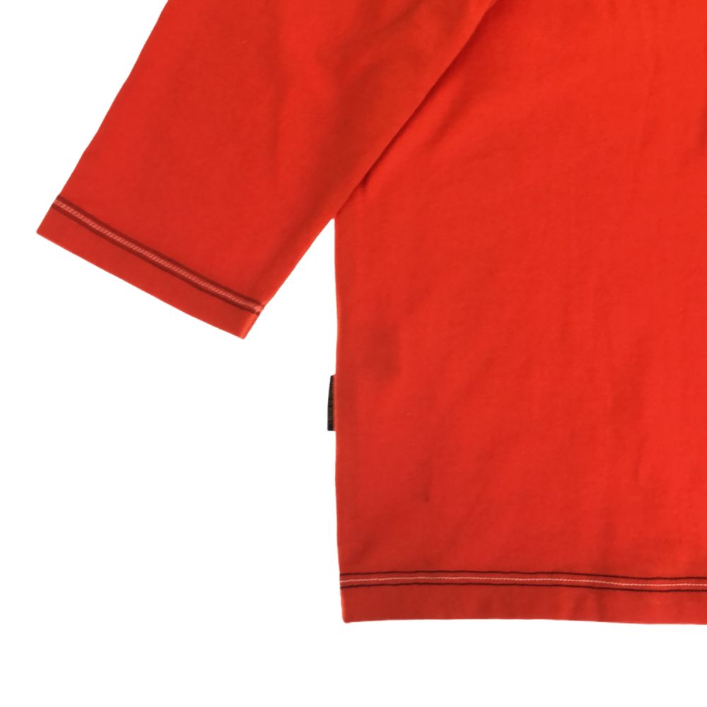 シナコバ 7分袖 Tシャツ L オレンジ SINA COVA カットソー メンズ