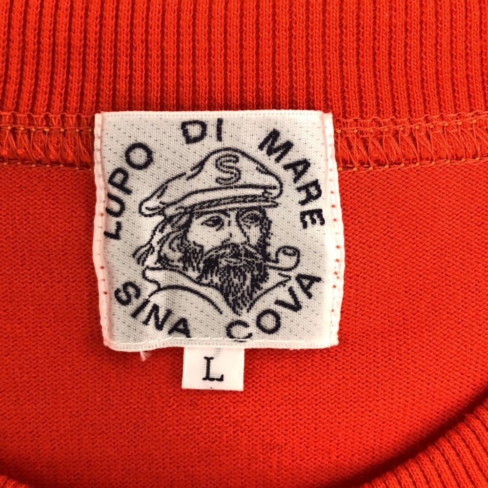 シナコバ 7分袖 Tシャツ L オレンジ SINA COVA カットソー メンズ