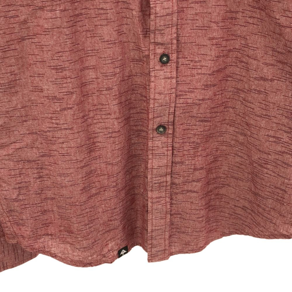 エルアールジー 長袖 シャツ M レッド LRG メンズ