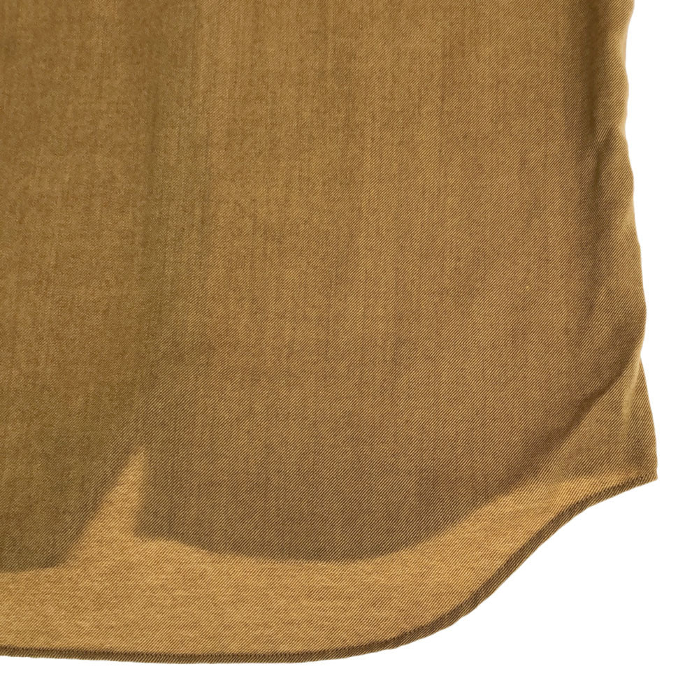 オースチンリード ウール 長袖 シャツ M マスタード Austin Reed メンズ