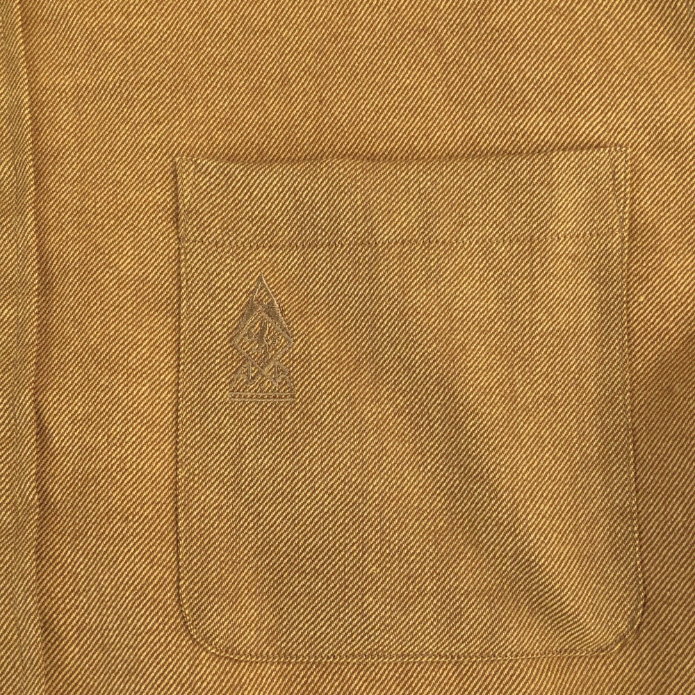 オースチンリード ウール 長袖 シャツ M マスタード Austin Reed メンズ