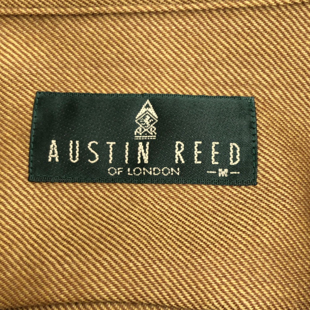 オースチンリード ウール 長袖 シャツ M マスタード Austin Reed メンズ