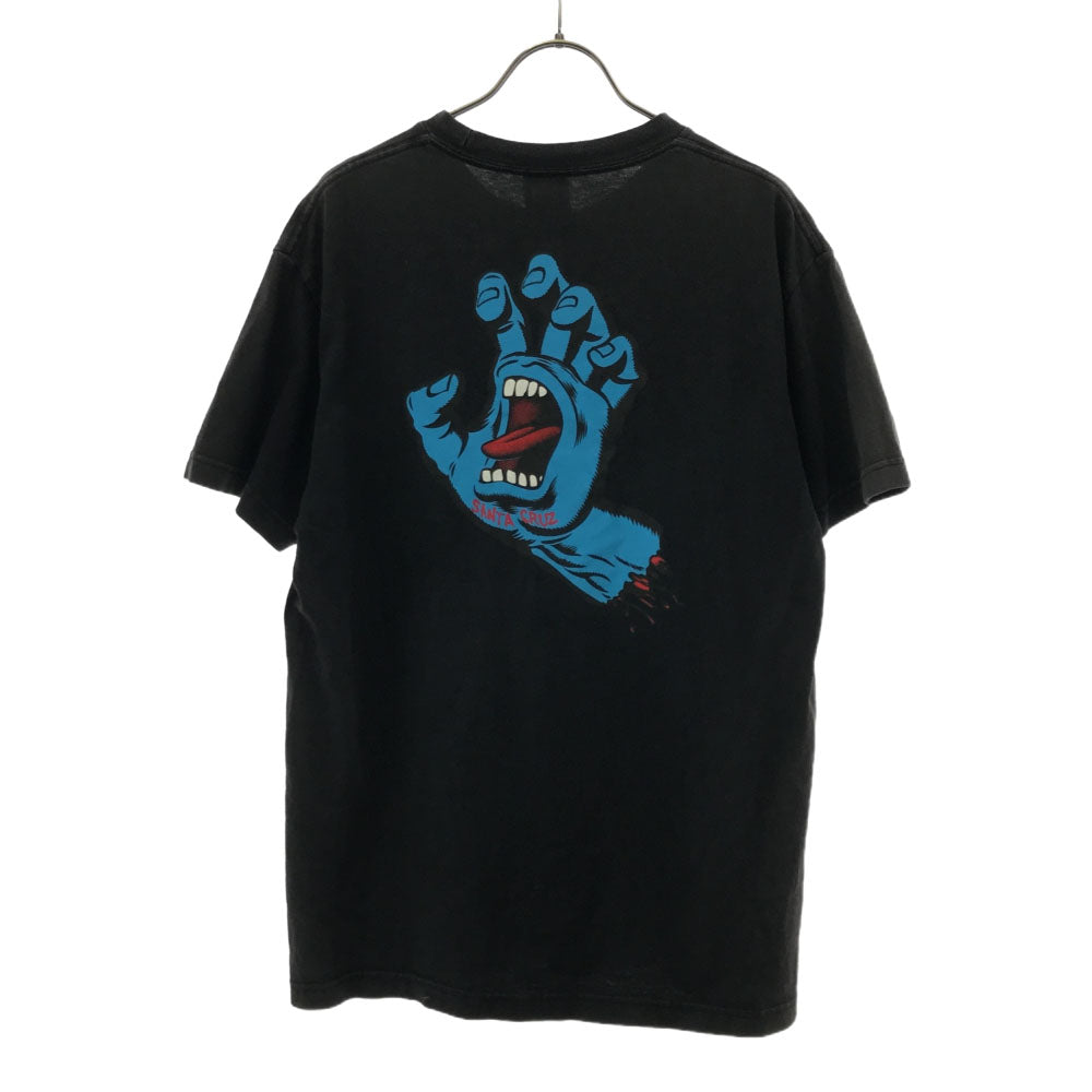 サンタクルーズ プリント 半袖 Tシャツ M ブラック SANTA CRUZ メンズ