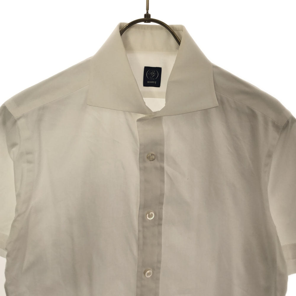 ビームスエフ 半袖 シャツ S ホワイト BEAMS F メンズ