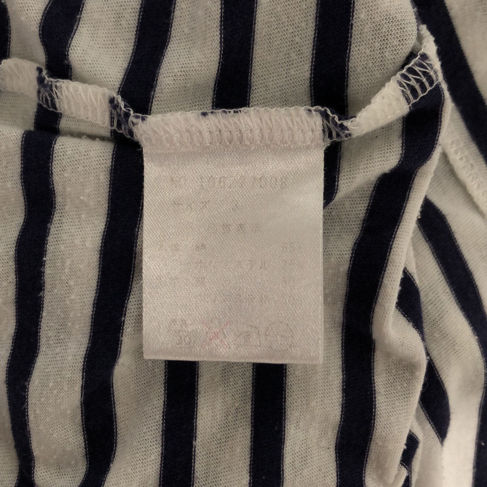 ステュディオス 日本製 ボーダー 半袖 Tシャツ 3 ネイビー×ホワイト STUDIOUS メンズ