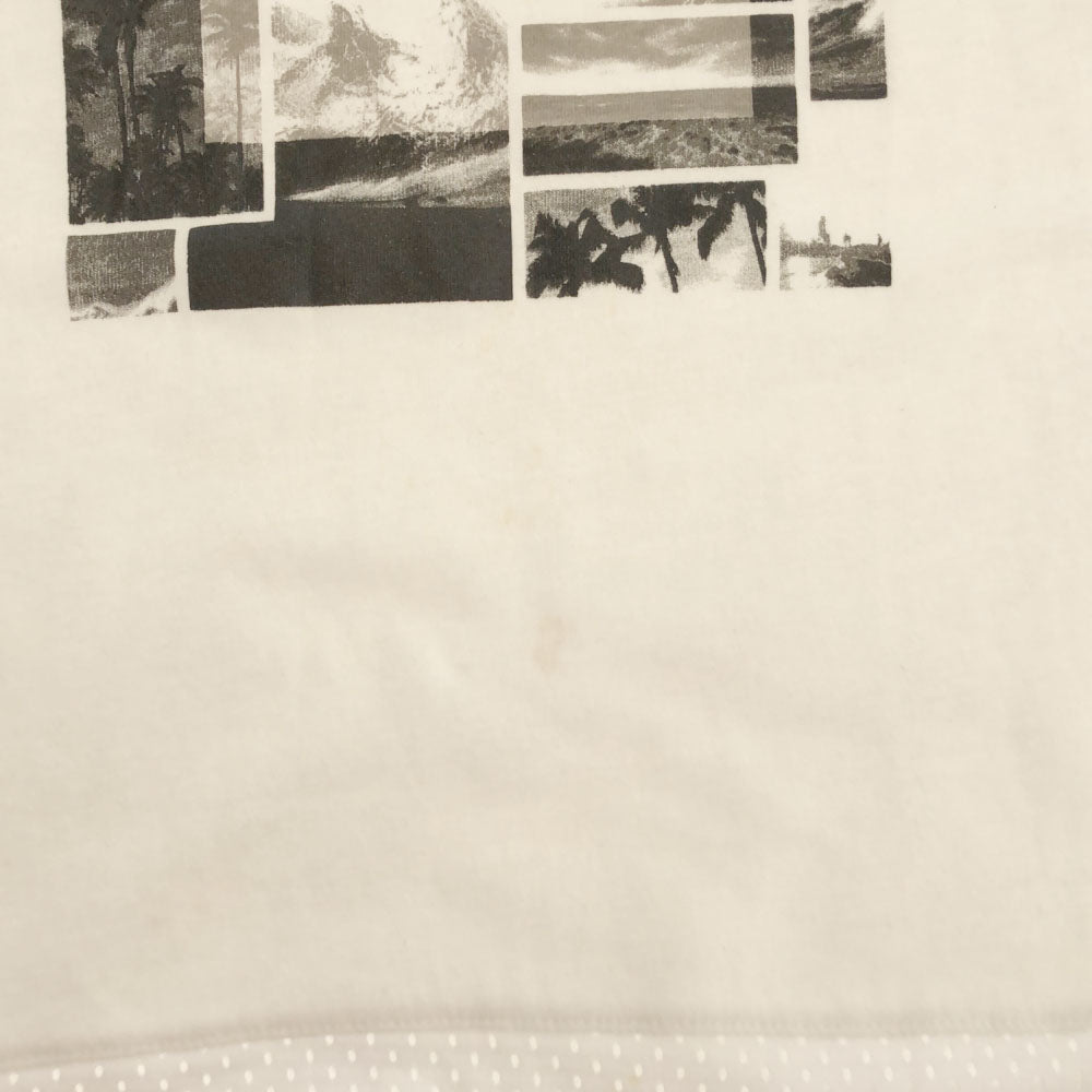 アディダス ネオ プリント 半袖 フォト Tシャツ L ホワイト adidas NEO メッシュ レディース