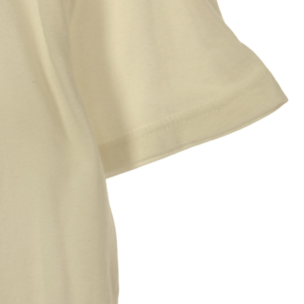 シップス 花 プリント 半袖 Vネック Tシャツ M ホワイト SHIPS レディース