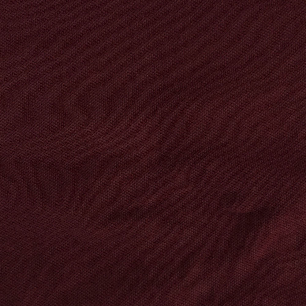 ポロバイラルフローレン 半袖 ポロシャツ M ボルドー Polo by Ralph Lauren 鹿の子地 メンズ