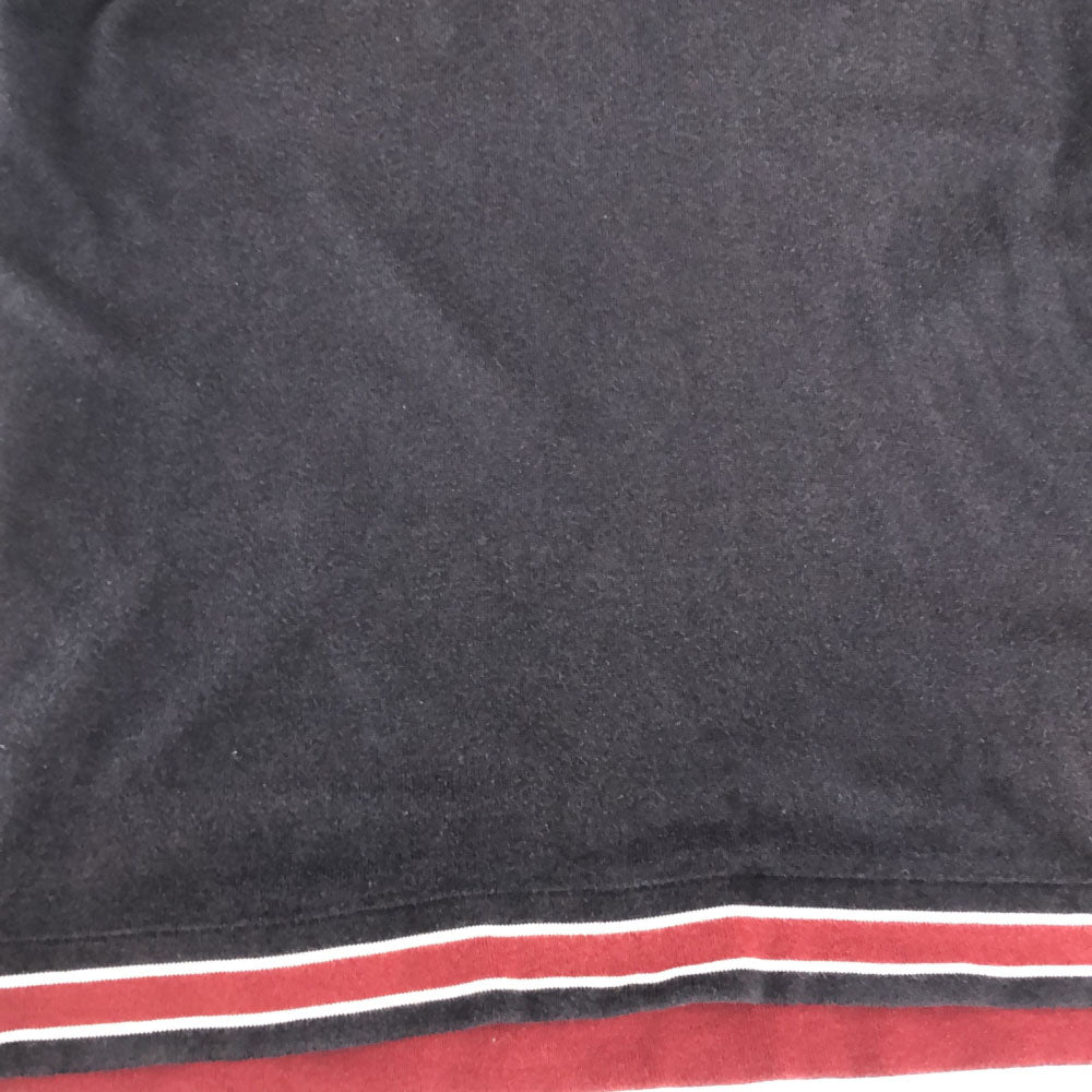 ナイキゴルフ ゴルフ 長袖 リバーシブル トレーナー ブラック×レッド系 NIKE GOLF メンズ