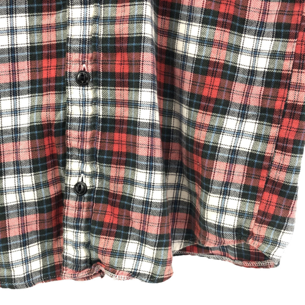 ポロジーンズカンパニー 半袖 チェックシャツ L レッド系 POLO JEANS COMPANY RALPH LAUREN メンズ