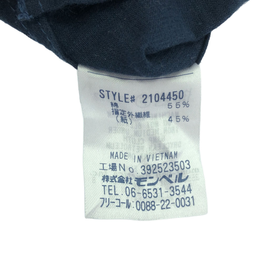 KAMIKO カミコ モンベル 7分袖 カットソー XS ネイビー montbell レディース