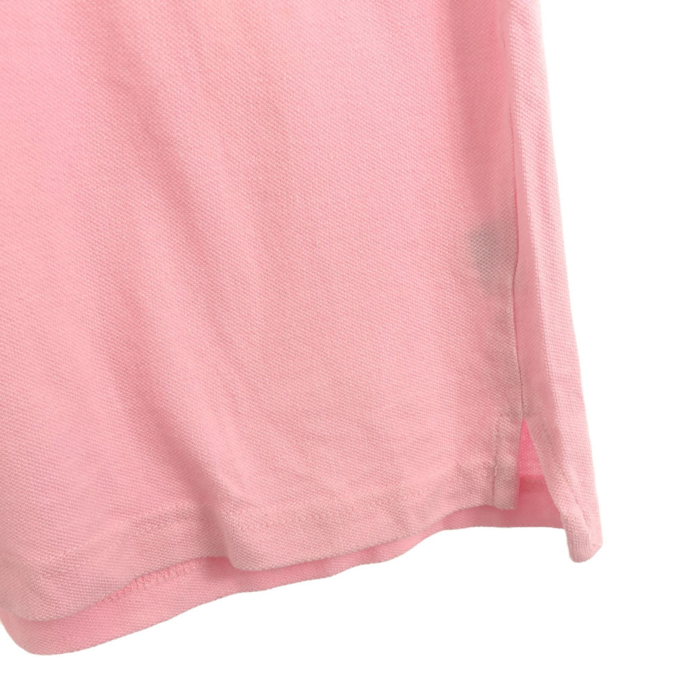 ポロバイラルフローレン ビッグポニー 半袖 ポロシャツ M ピンク Polo by Ralph Lauren 鹿の子地 メンズ