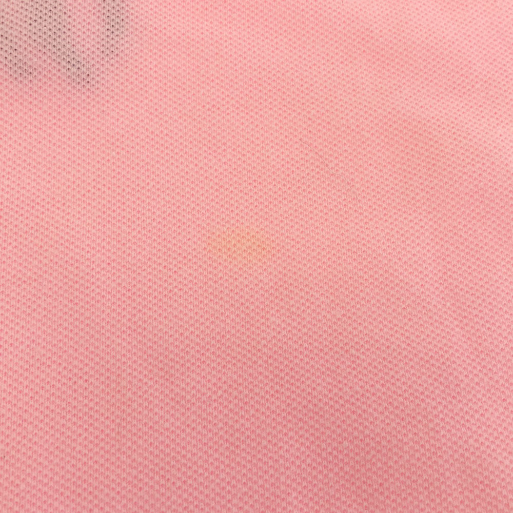 ポロバイラルフローレン ビッグポニー 半袖 ポロシャツ M ピンク Polo by Ralph Lauren 鹿の子地 メンズ