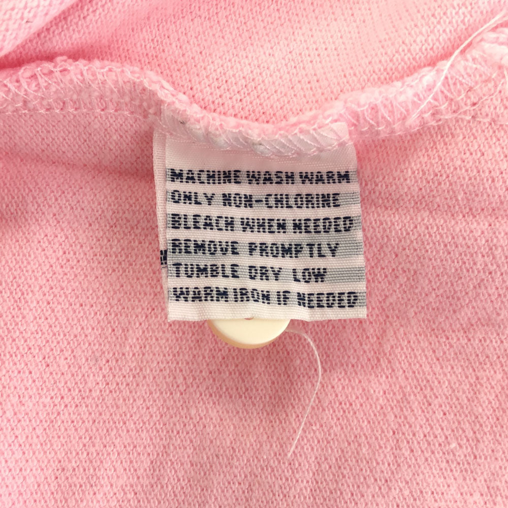 ポロバイラルフローレン ビッグポニー 半袖 ポロシャツ M ピンク Polo by Ralph Lauren 鹿の子地 メンズ