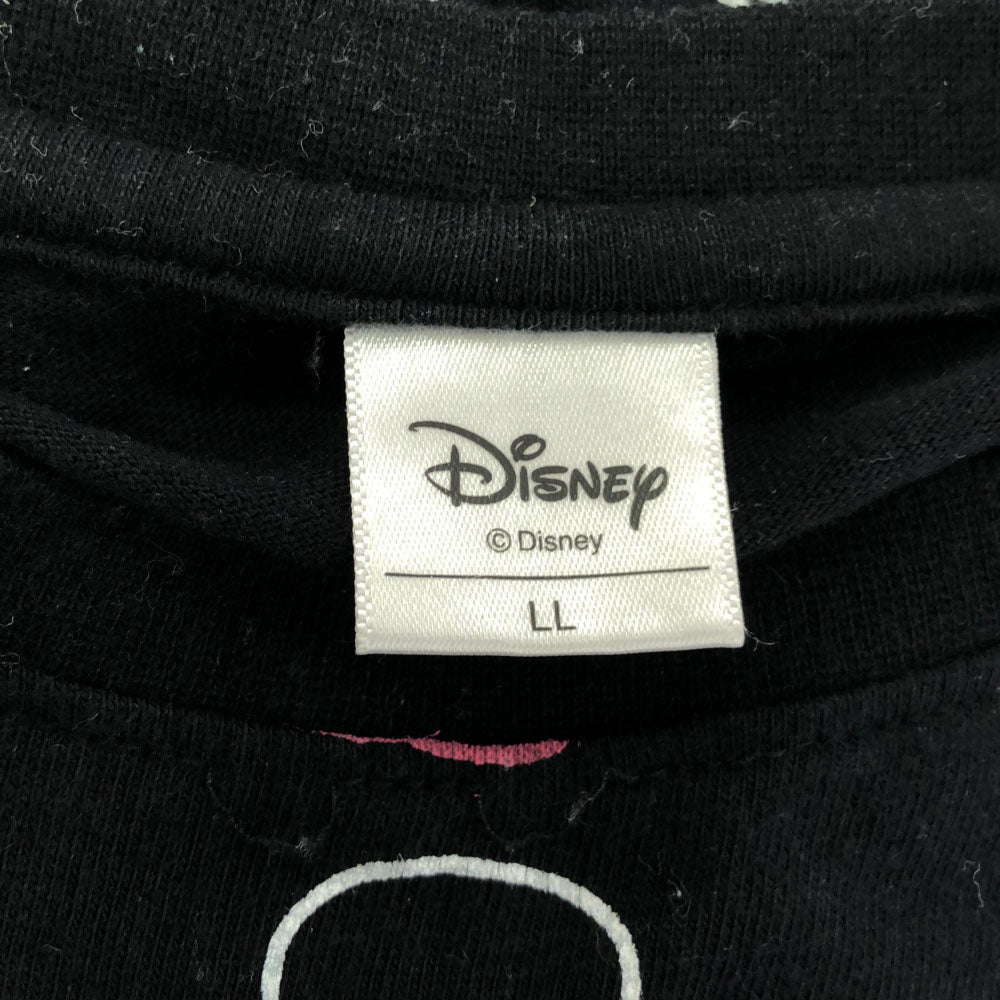 ディズニー ミッキーマウス 半袖 Tシャツ LL ブラック系 Disney メンズ