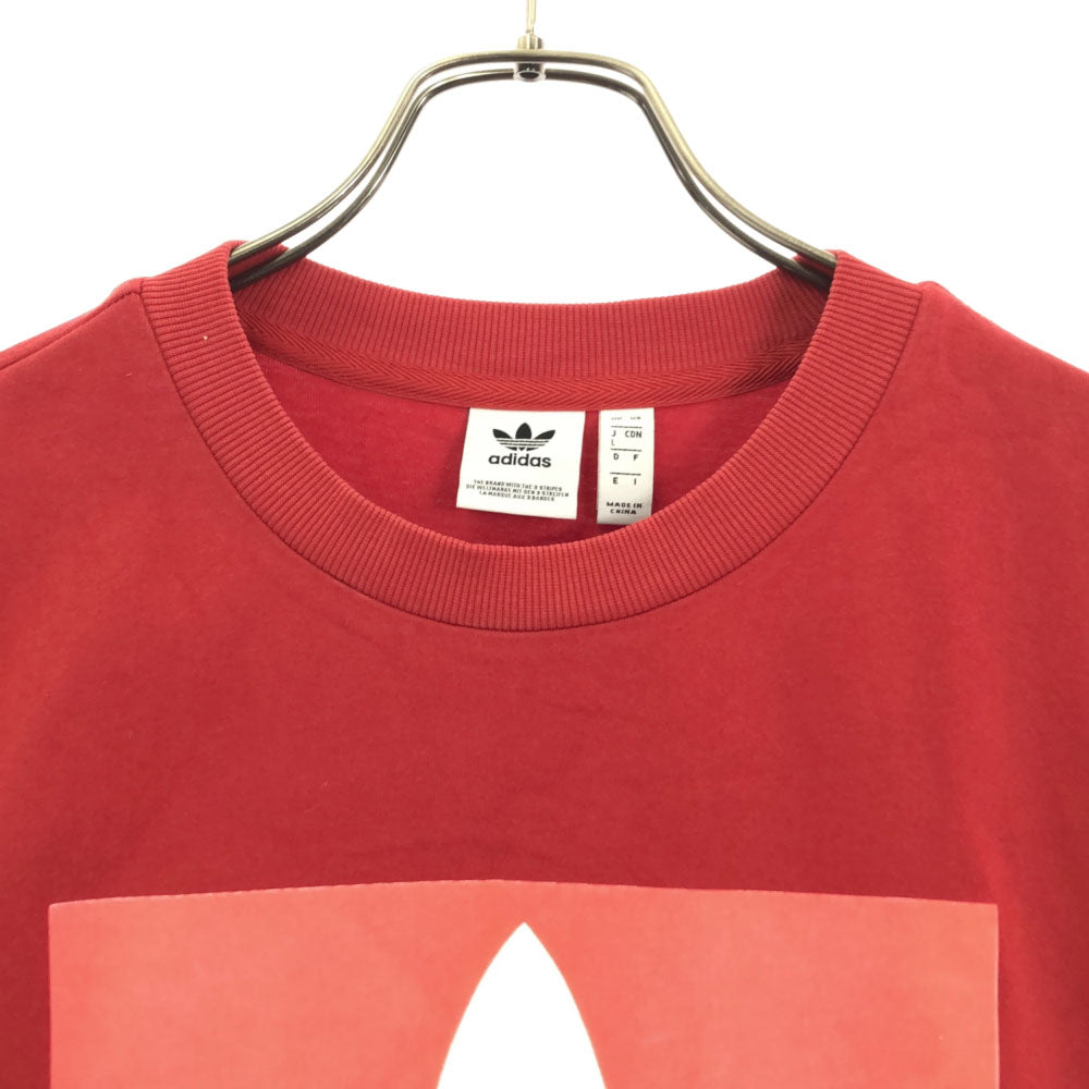アディダス トレフォイルロゴ 半袖 Tシャツ L レッド adidas メンズ