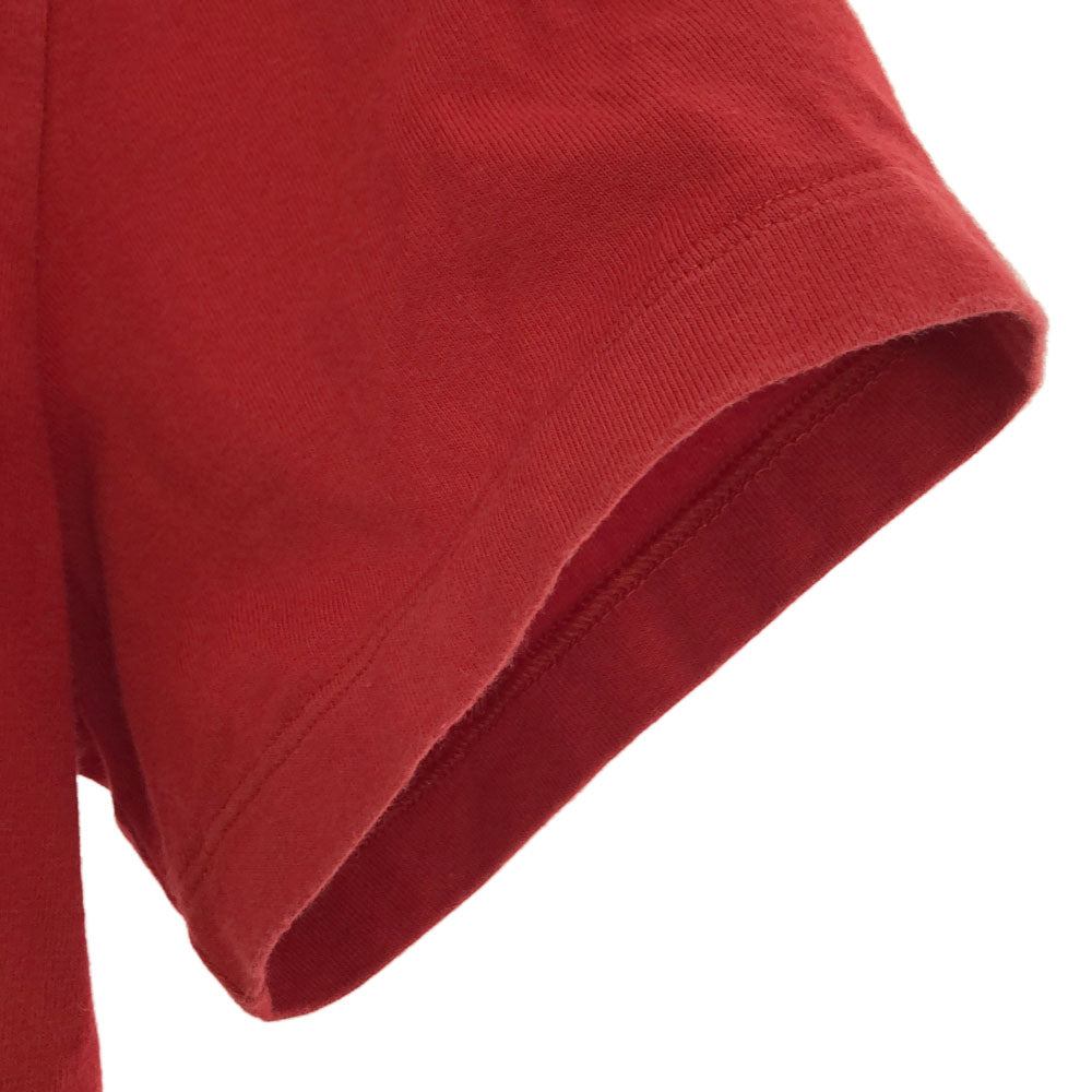 アディダス トレフォイルロゴ 半袖 Tシャツ L レッド adidas メンズ