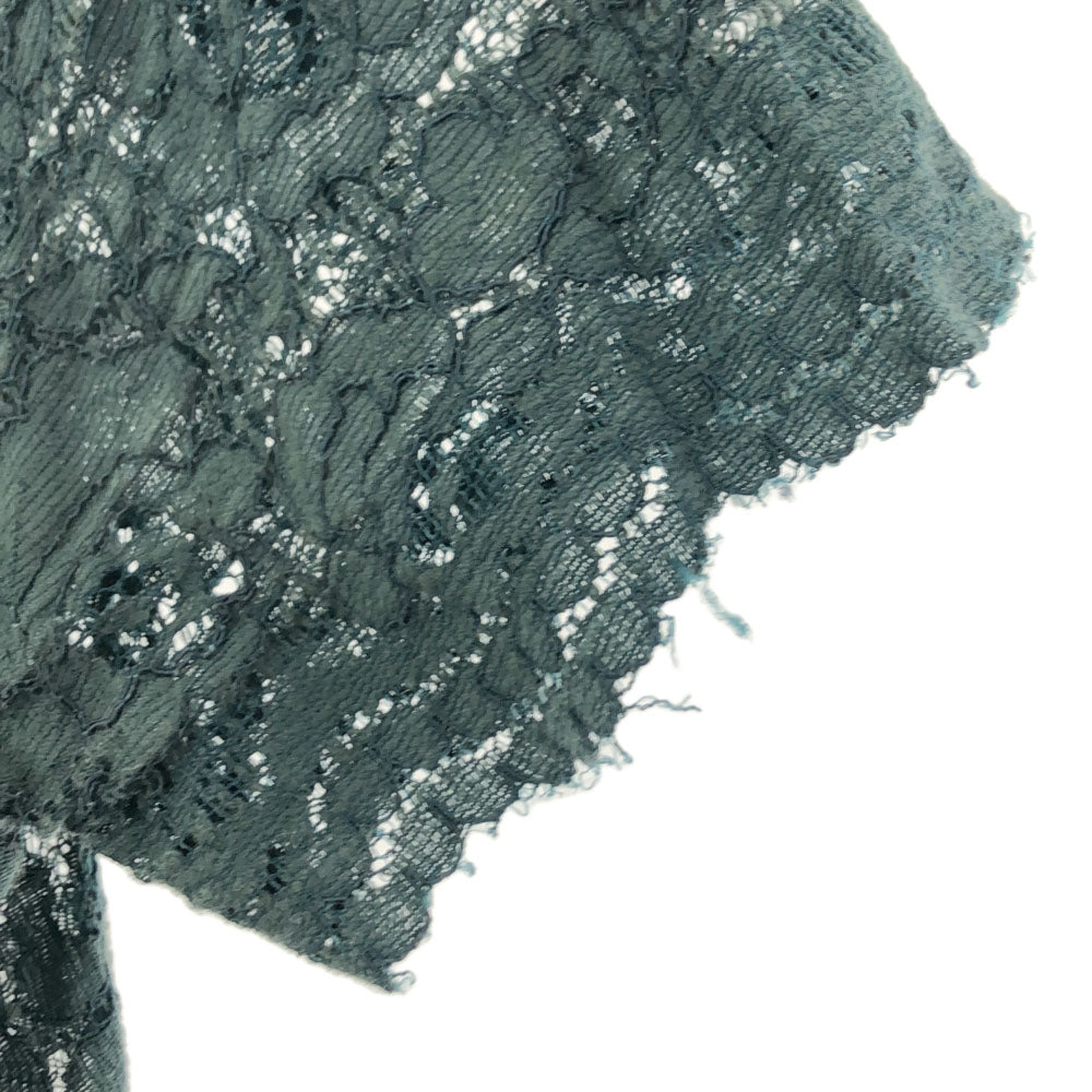 ユナイテッドトウキョウ 日本製 半袖 レース カットソー 1 グリーン UNITED TOKYO レディース