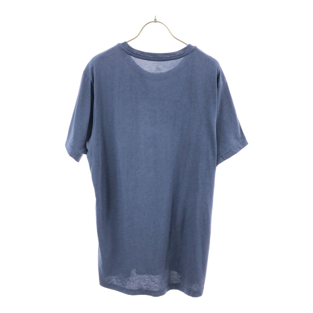 アディダス プリント 半袖 Tシャツ XO ネイビー系 adidas Tシャツ メンズ