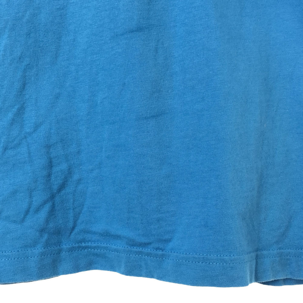 アディダス トレフォイルロゴ 半袖 Tシャツ L ブルー系 adidas メンズ