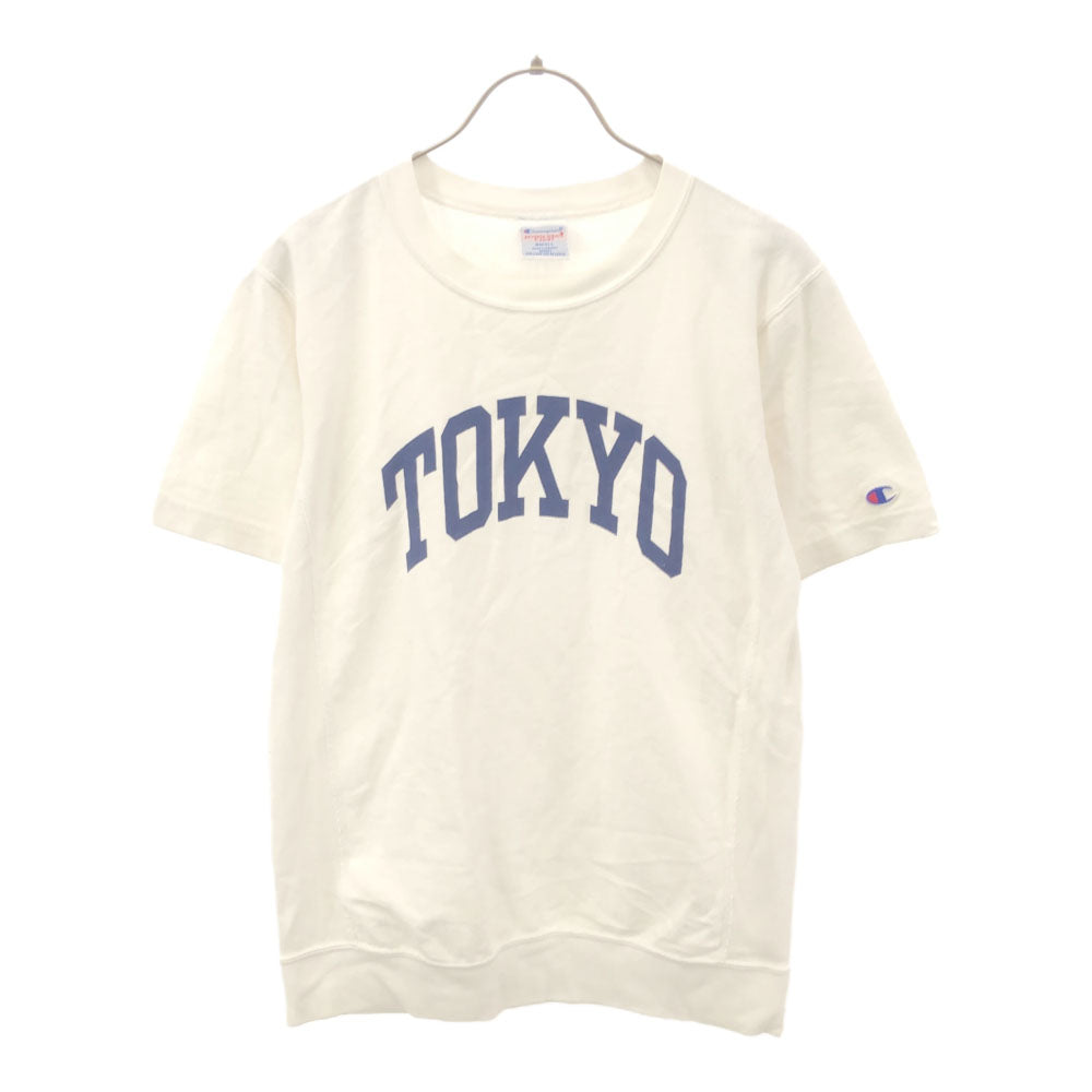 チャンピオン REVERSE WEAVE 半袖 Tシャツ S ホワイト Champion メンズ