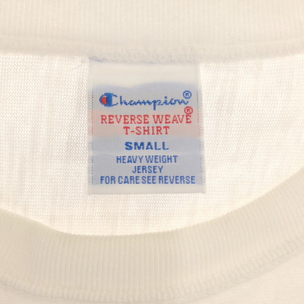 チャンピオン REVERSE WEAVE 半袖 Tシャツ S ホワイト Champion メンズ