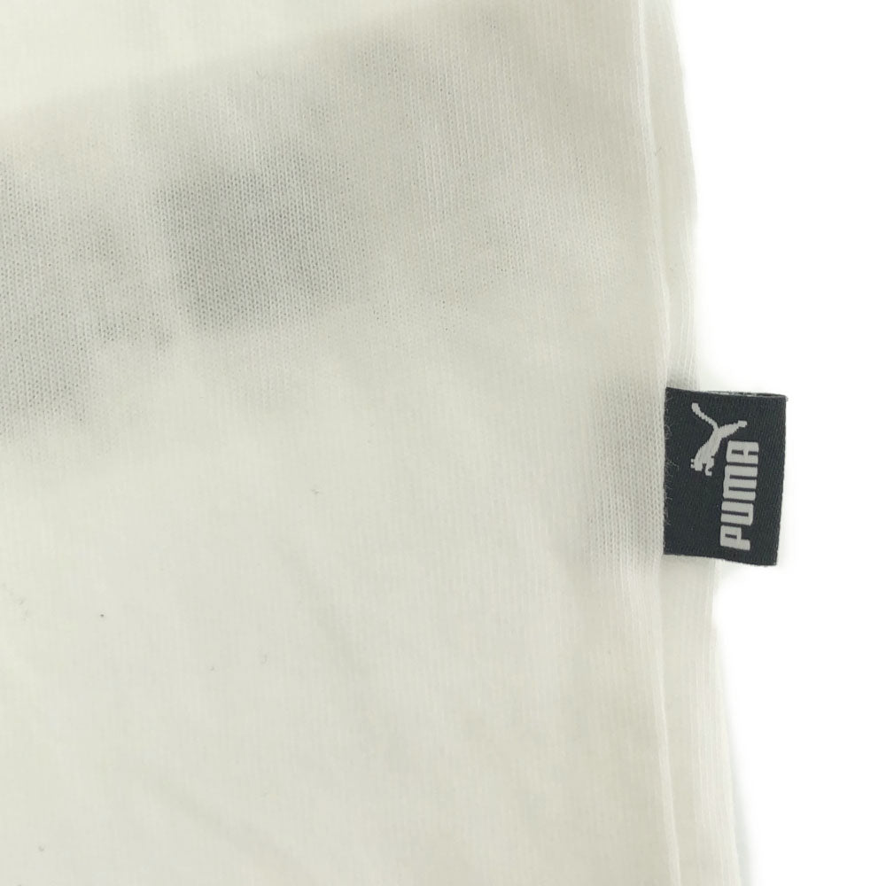 未使用 プーマ 未使用 半袖 Tシャツ XL ホワイト PUMA タグ付き メンズ