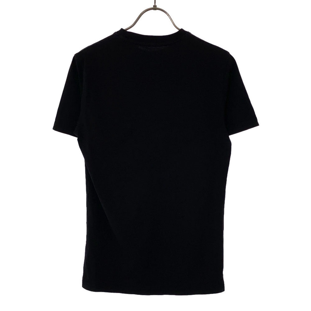 アディダス ロゴプリント 半袖 Tシャツ S ブラック adidas コンバットスポーツ スリーストライプ メンズ