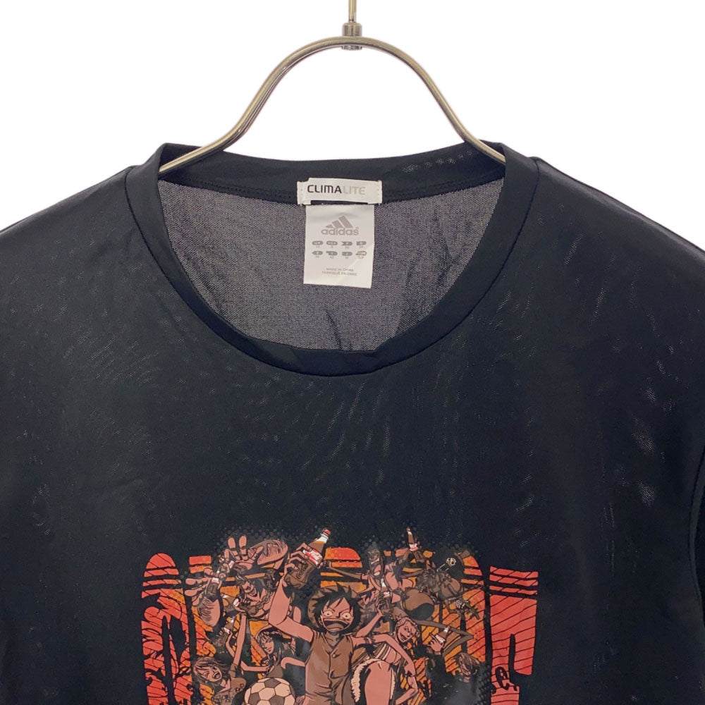 アディダス ワンピース ONEPIECE 半袖 Tシャツ M ブラック adidas コカコーラ レディース