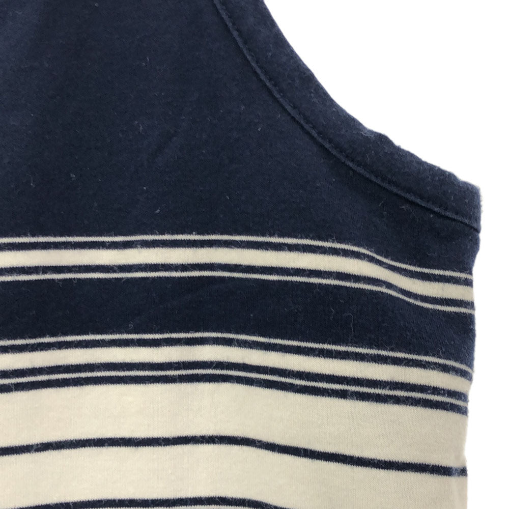 ラルフローレン 日本製 ボーダー キャミソール L ネイビー×ホワイト RALPH LAUREN レディース