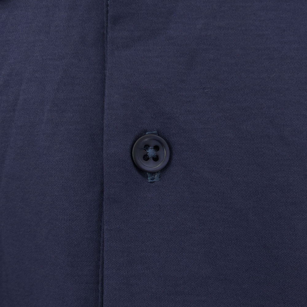 S.ESSENTIALS エスエッセンシャルズ 日本製 三陽商会 半袖 ポロシャツ 50 ブルー系 メンズ