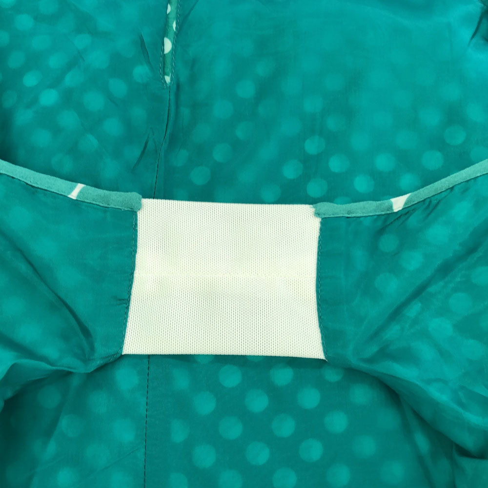 MARELLA SPORT マレーラスポーツ ドット柄 ノースリーブ ワンピース グリーン系 レディース