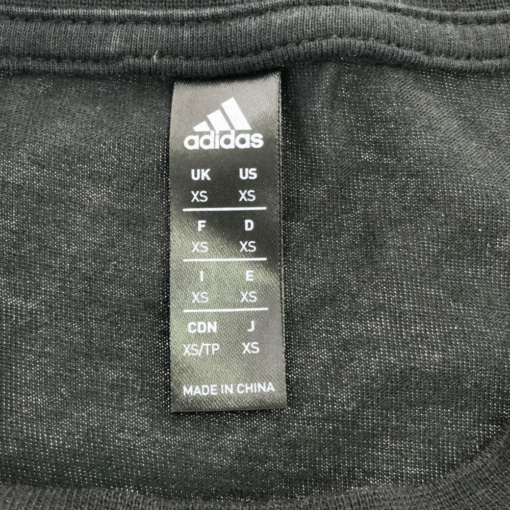 アディダス スターウォーズ コラボ 両面プリント 長袖 Tシャツ XS ブラック adidas ロンT メンズ