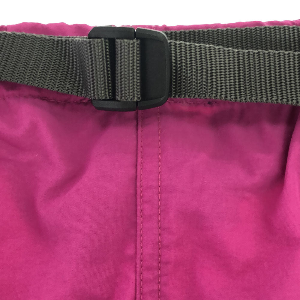 Karrimor カリマー ロゴ ミニ丈 ナイロン スカート L ピンク アウトドア レディース