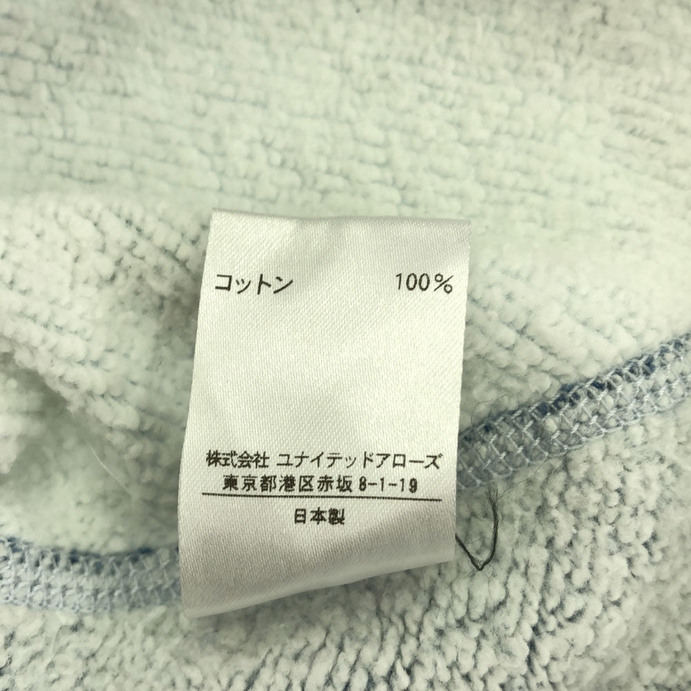 Drawer ドゥロワー 日本製 半袖 デニム風 スウェット 1 ブルー系 ユナイテッドアローズ レディース