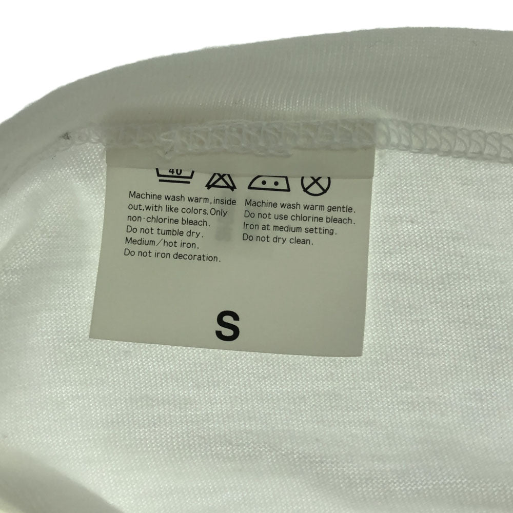 ダイアルナインアップ ボブディラン プリント 半袖 Tシャツ S ホワイト系 DIAL9UP chimes of freedom バンT メンズ